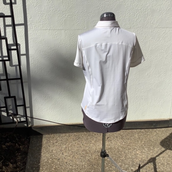 White LOLE size medium golf shirt - Picture 4 of 7